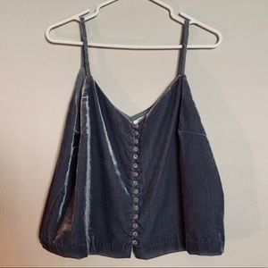 Madewell Velvet Tank